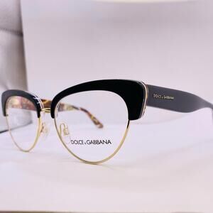 Dolce & Gabbana Eyeglasses Frames DG 3247 3033 53 [] 16 140 Black Pattern